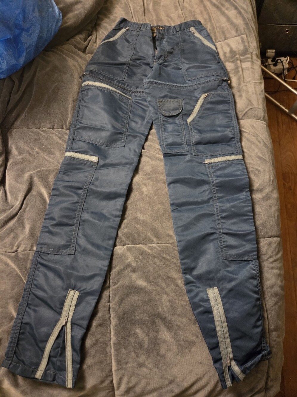 Mens Size 26 Parachute Pants From 1980's